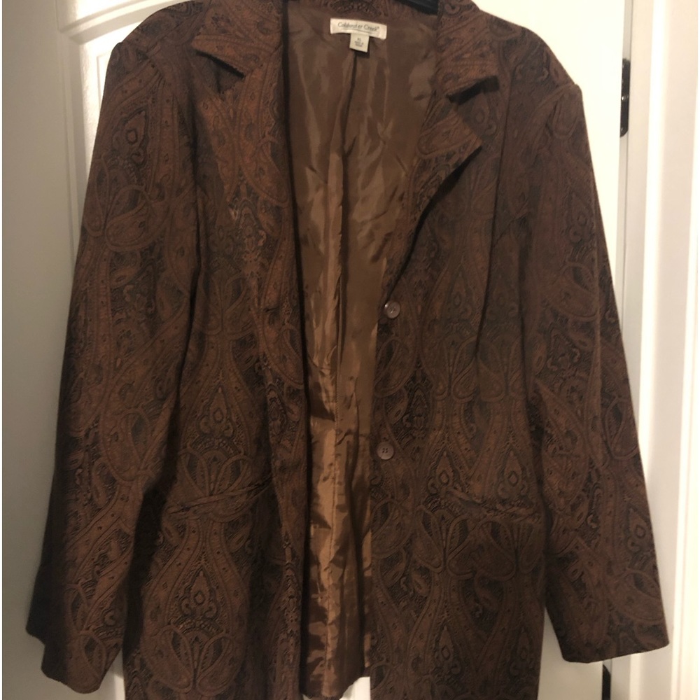 Cold-water Creek Brown Blazer size XL